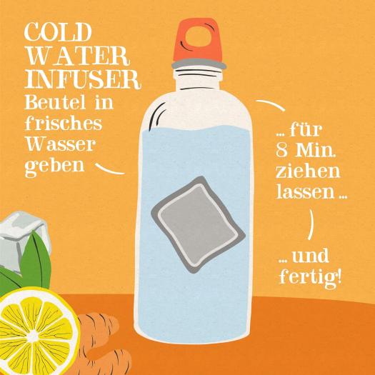 Infusión Fría con Limón Jengibre y Cúrcuma Cupper Bio 10 bolsitas