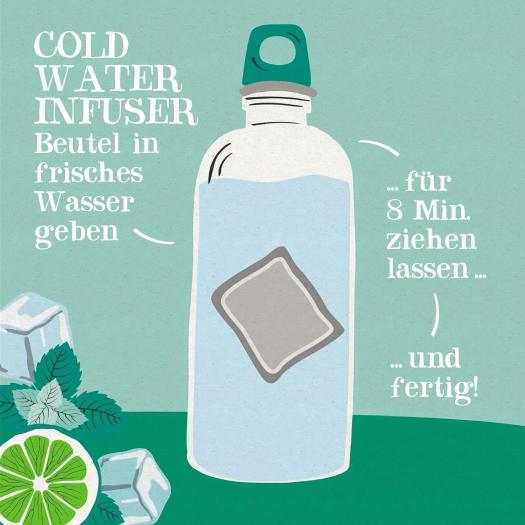 Infusión Fría con Menta y Cítricos Cupper Bio 10 bolsitas