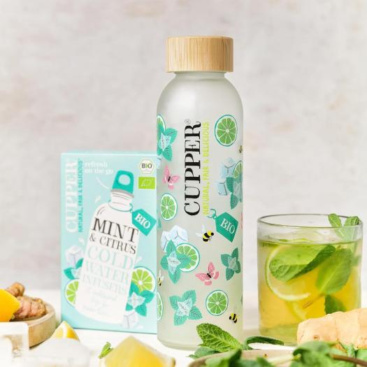 Infusión Fría con Menta y Cítricos Cupper Bio 10 bolsitas