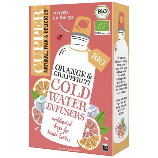 Infusión Fría Naranja y Pomelo Cupper Bio 10 bolsitas