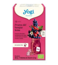 Infusión Fria Frutos del Bosque Yogi Tea Bio 15 Bolsitas 30g