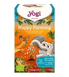 Infusión Happy Farming Yogi Tea Bio 17 Bolsitas 34g