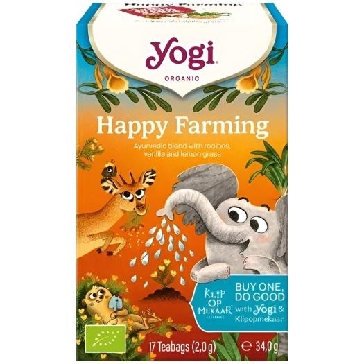 Infusión Happy Farming Yogi Tea Bio 17 Bolsitas 34g