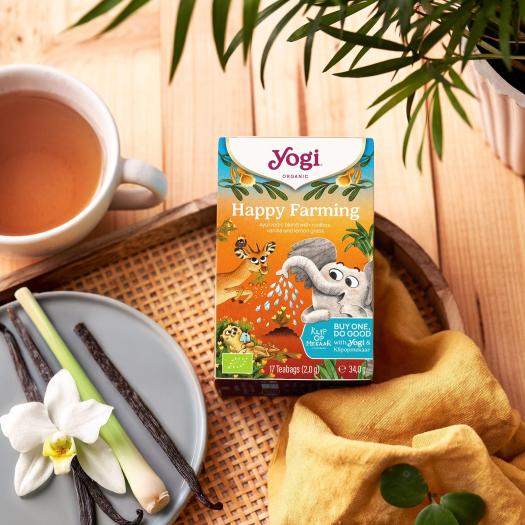 Infusión Happy Farming Yogi Tea Bio 17 Bolsitas 34g