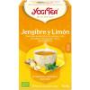 Infusión Jengibre y Limón Yogi Tea Bio 17 Bolsitas 30,6g
