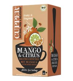 Infusión Mango Citrus Cupper Bio 20 bolsitas