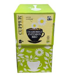 Infusión Manzanilla Cupper Bio 250 bolsitas