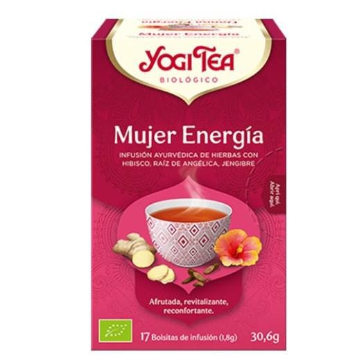Infusión Mujer Energía Yogi Tea Bio 17 Bolsitas 30,6g