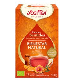 Infusión Sentidos Bienestar Natural Yogi Tea Bio 17 Bolsitas 34g