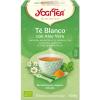 Infusión Té Blanco con Aloe Vera Yogi Tea Bio 17 Bolsitas 30,6g