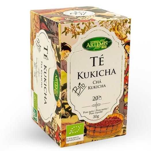 Infusión Té Kukicha Herbes del Molí Bio 20 filtros 30 gr
