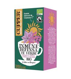 Infusión Té Verde Inmune Cupper Bio 20 bolsitas