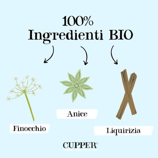 Infusión Winter Liquorice Regaliz Hinojo y Anís Cupper Bio 20 bolsitas