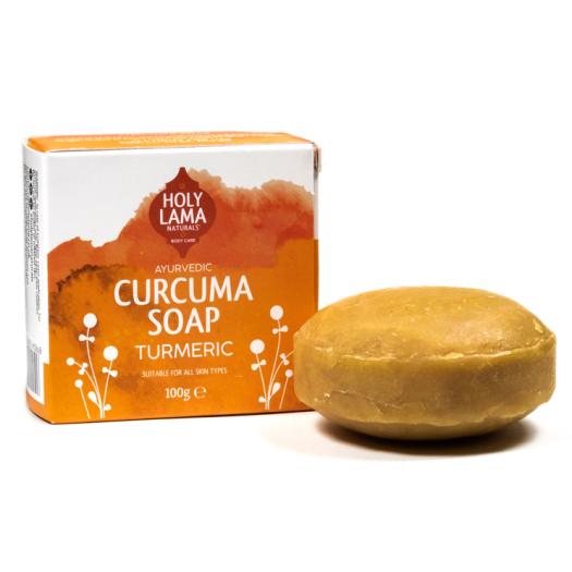 Jabón Ayurveda de Cúrcuma Holy Lama 100g