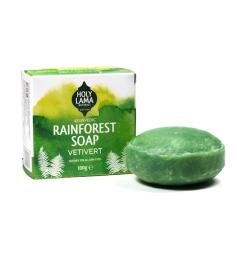 Jabón Ayurveda Rainforest de Vetiver Holy Lama 100g