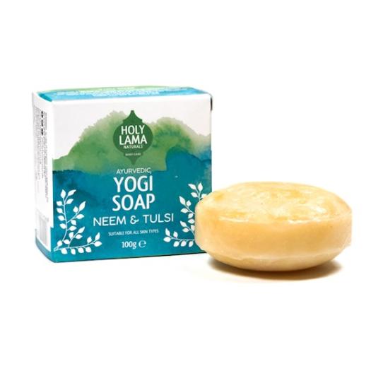 Jabón Ayurveda Yogi de Neem y Tulsi Holy Lama 100g