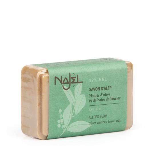 Jabón de Alepo con Aceite de Laurel 12% Najel 100g