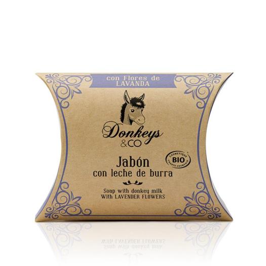 Jabón de Leche de Burra Flor de Lavanda y Espelta Donkeys & Co Bio 100g