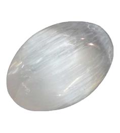 Jabón de Selenita Rodado Plano de Selenita