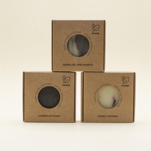 Jabón Natural Premium Cedro y Romero SYS 100g