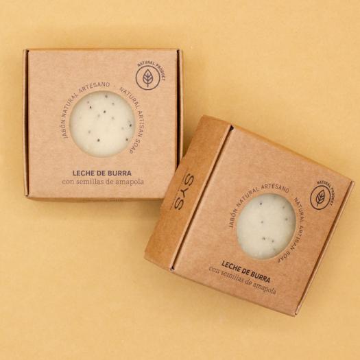 Jabón Natural Premium de Leche de Burra SYS 100gr