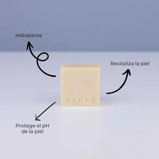 Mousse Facial AURA Sólido Piel Normal y Seca Banbu Bio 100g