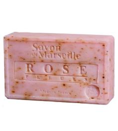 Jabon Natural de Marsella con Pétalos de Rosa 100g