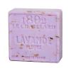 Jabon Natural de Marsella Cuadrado con Flores de Lavanda 100g