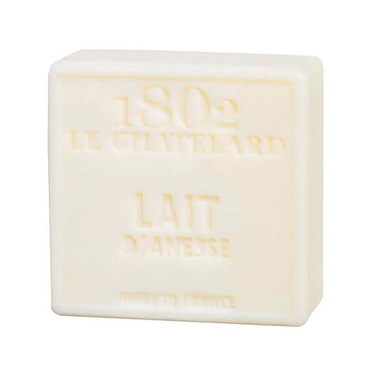 Jabon Natural de Marsella Cuadrado con Leche de Burra 100g