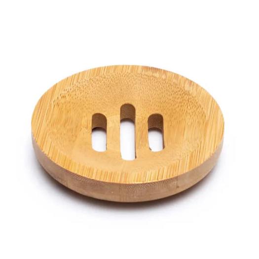 Jabonera de Bambú Redonda