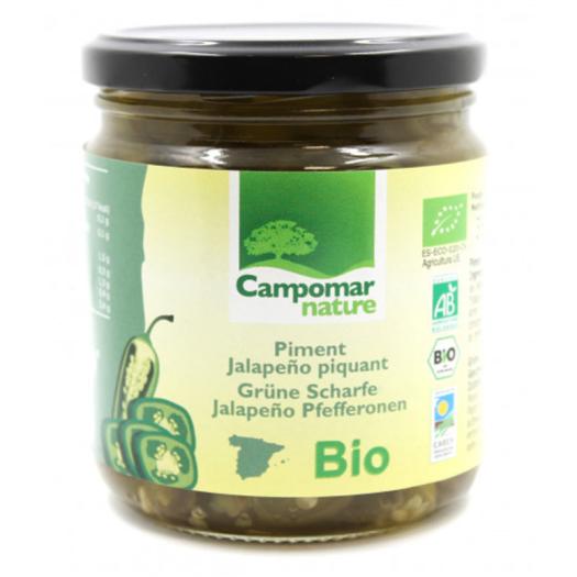 Jalapeños Picantes Campomar Bio 350g