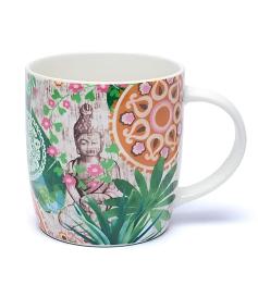 Juego de Taza de Té con Infusor Buda Paraíso 400ml