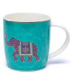 Juego de Taza de Té con Infusor Elefante Indio 400ml