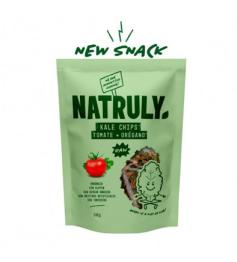 Kale Chips Tomate y Orégano Natruly Bio 30g
