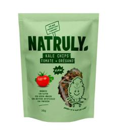 Kale Chips Tomate y Orégano Natruly Bio 30g