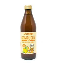 Kombucha de Maracuyá y Limón Voelkel Bio 330ml