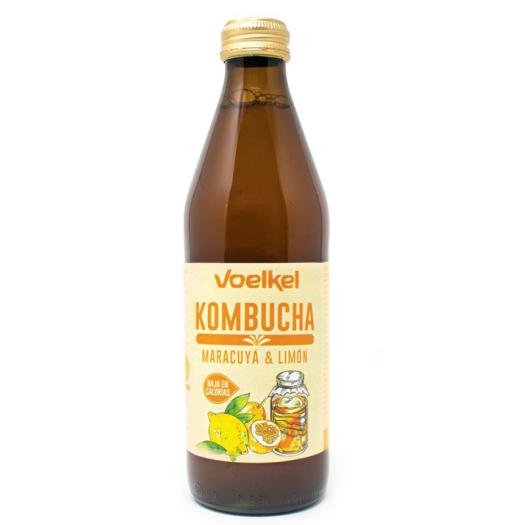 Kombucha de Maracuyá y Limón Voelkel Bio 330ml