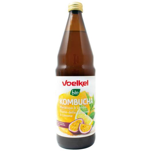 Kombucha Maracuyá y Limón Voelkel Bio 750 ml