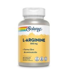 L-Arginina 500 mg Solaray 100 VegCaps