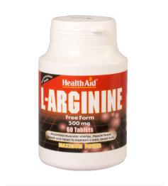 L-Arginina 500mg 60 Comprimidos HealthAid