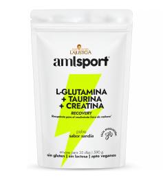 L-Glutamina con Taurina y Creatina Sabor Sandía AML 590g