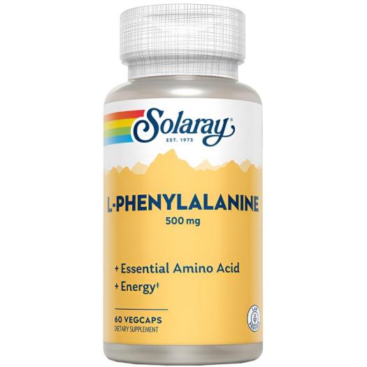 L-Phenylalanine 500 mg Solaray 60 VegCaps