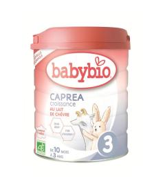Leche de Cabra Caprea 3 Crecimiento 12 meses a 3 años Babybio 800g