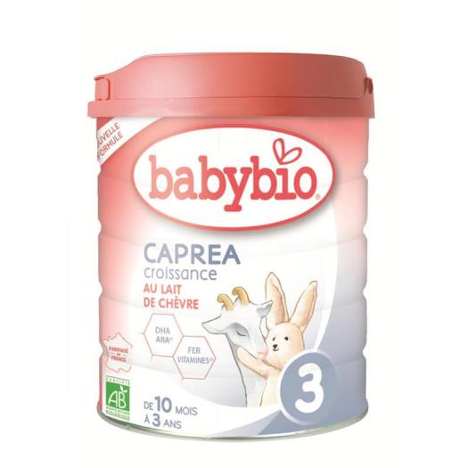 Leche de Cabra Caprea 3 Crecimiento 12 meses a 3 años Babybio 800g