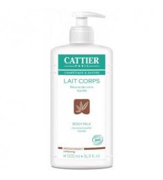 Leche Hidratante Suavizante de Coco y Vainilla Bio Cattier 500ml