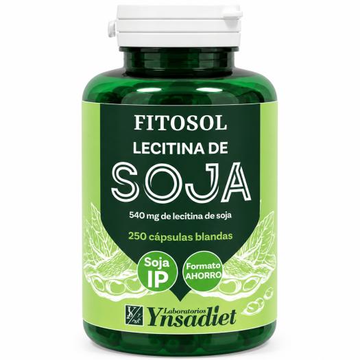 Lecitina de Soja IP 500Mg Fitosol Ynsadiet 250 Cápsulas