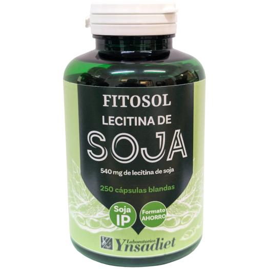 Lecitina de Soja IP 500Mg Ynsadiet 250 Cápsulas