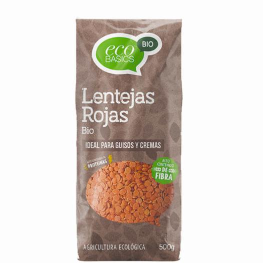 Lenteja Roja EcoBasics Bio 500g