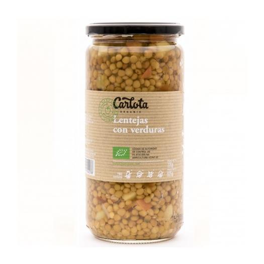 Lentejas con Verduras Bio 720g