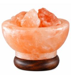 Lámpara de Sal del Himalaya Cuenco